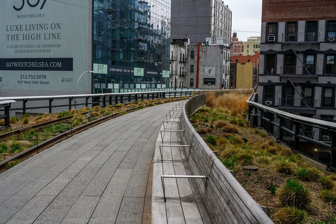 high line emptied out